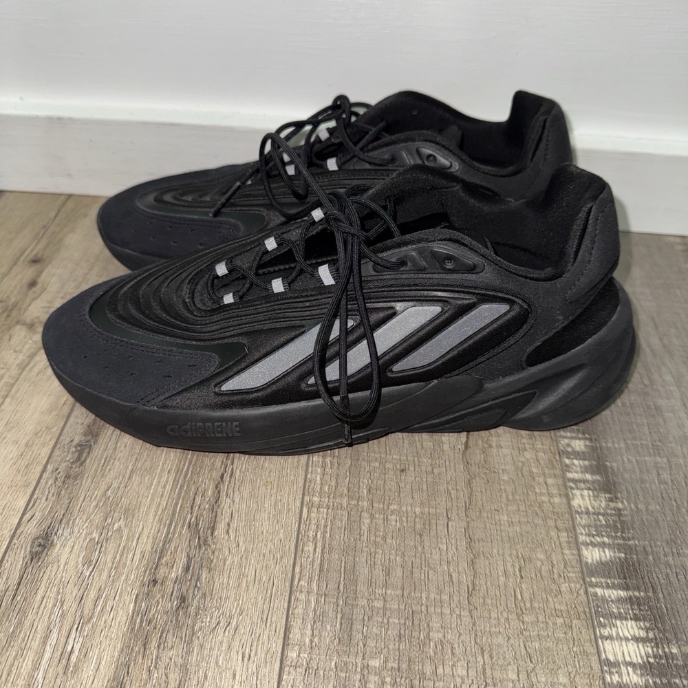 Adidas Originals Ozelia Black Sneakers Men's US 9.5 Chunky Casual Shoes - Picture 4 of 11